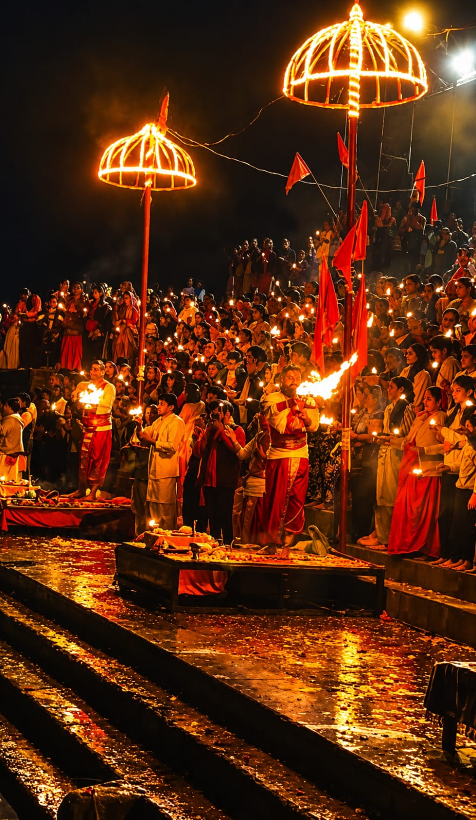 Sarayu River Aarti