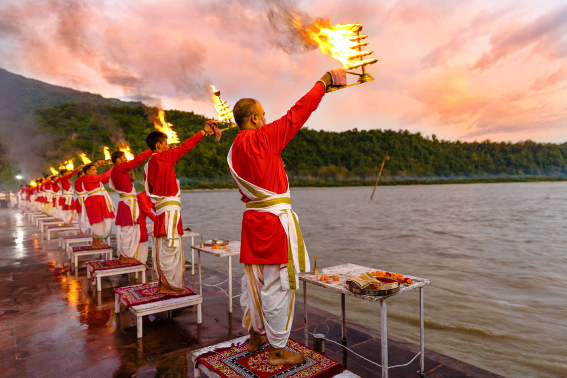 Triveni Ghat Aarti