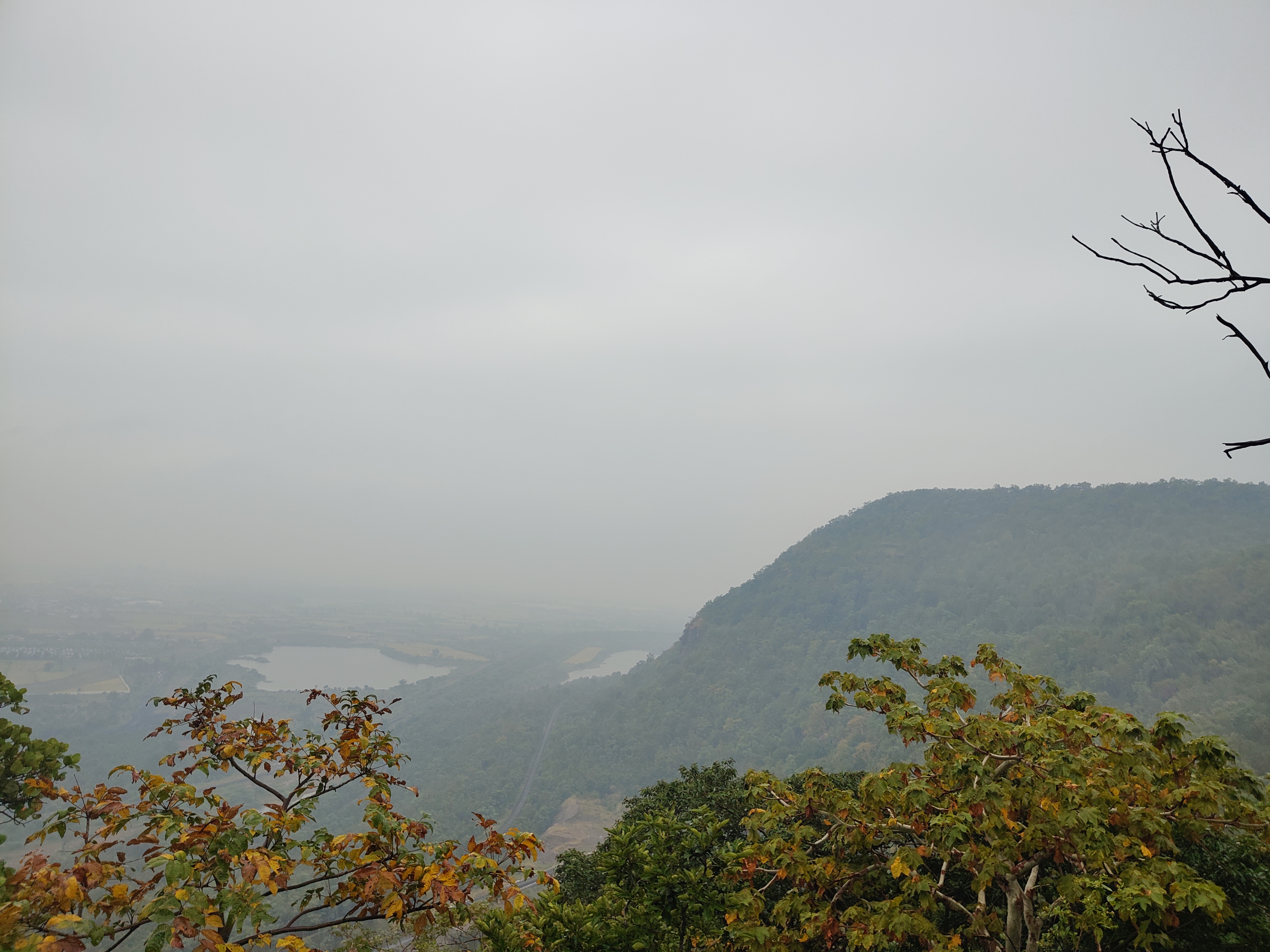 Mountain landscape at sunrise